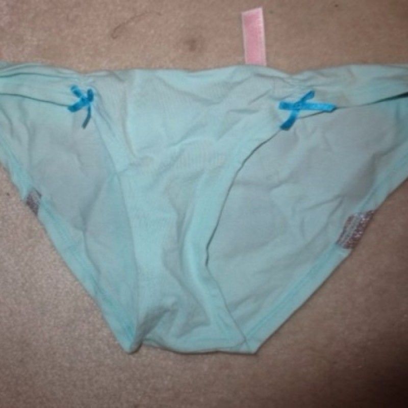 BABY BLUE PANTIES WITH RIBBONS