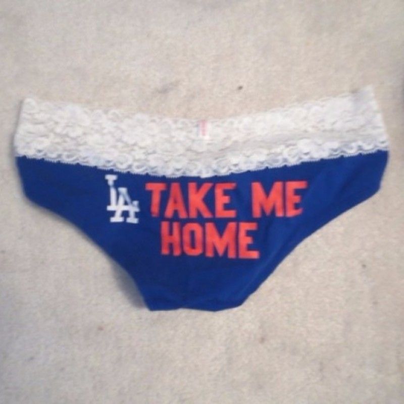 BLUE TAKE ME HOPE PANTIES LACE WHITE LA