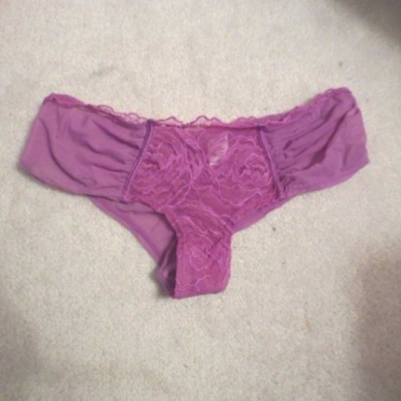 VIOLET SHEER LACE PANTIES