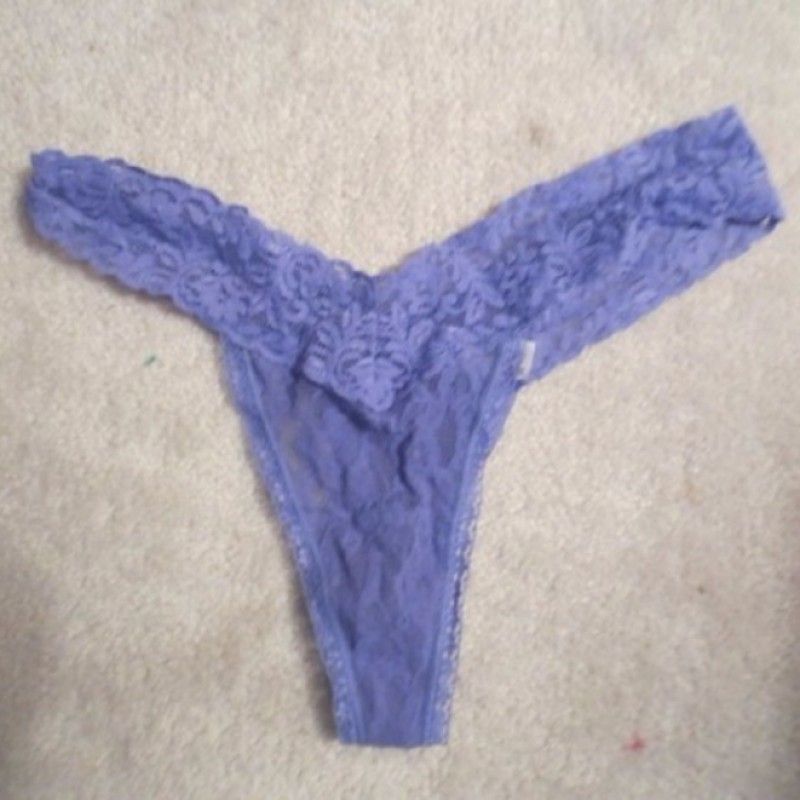 SHEER LACE LAVENDER PANTIES