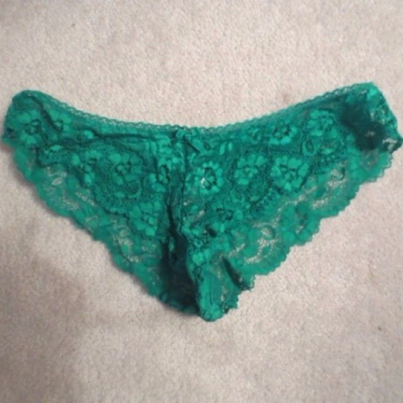 SPRUCE GREEN SHEER PANTIES