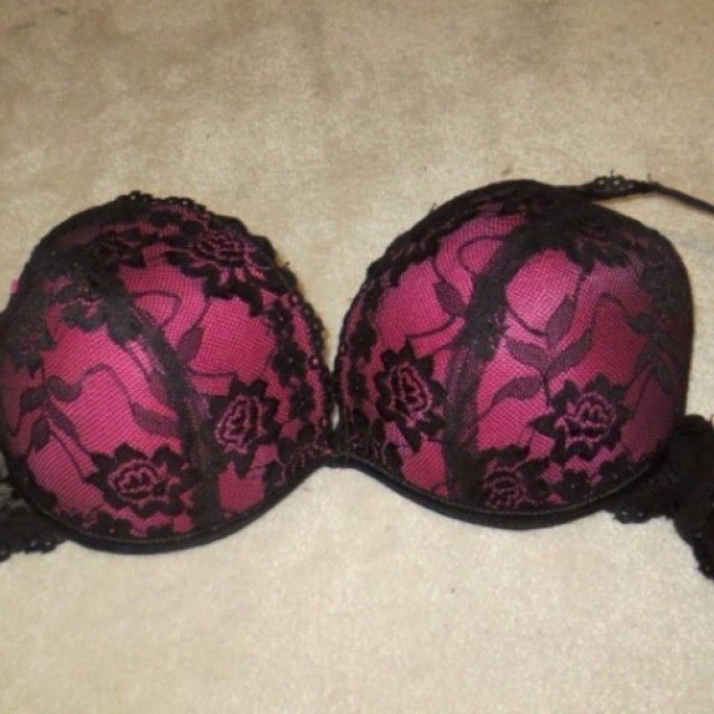 MULBERRY AND BLACK BRA