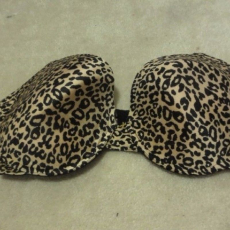 LEOPARD PRINT BRA