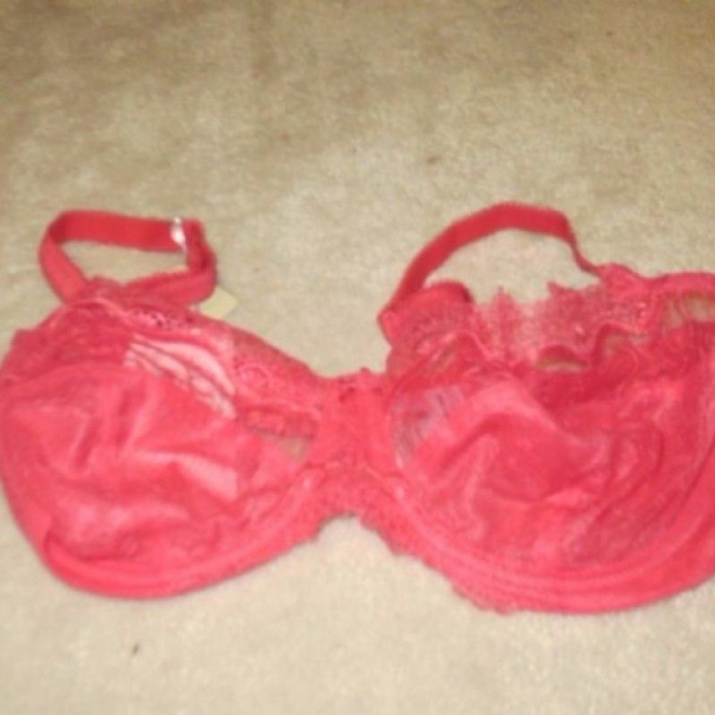 SHEER CORAL BRA