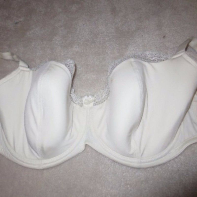 LACE CLOTH WHITE BRA