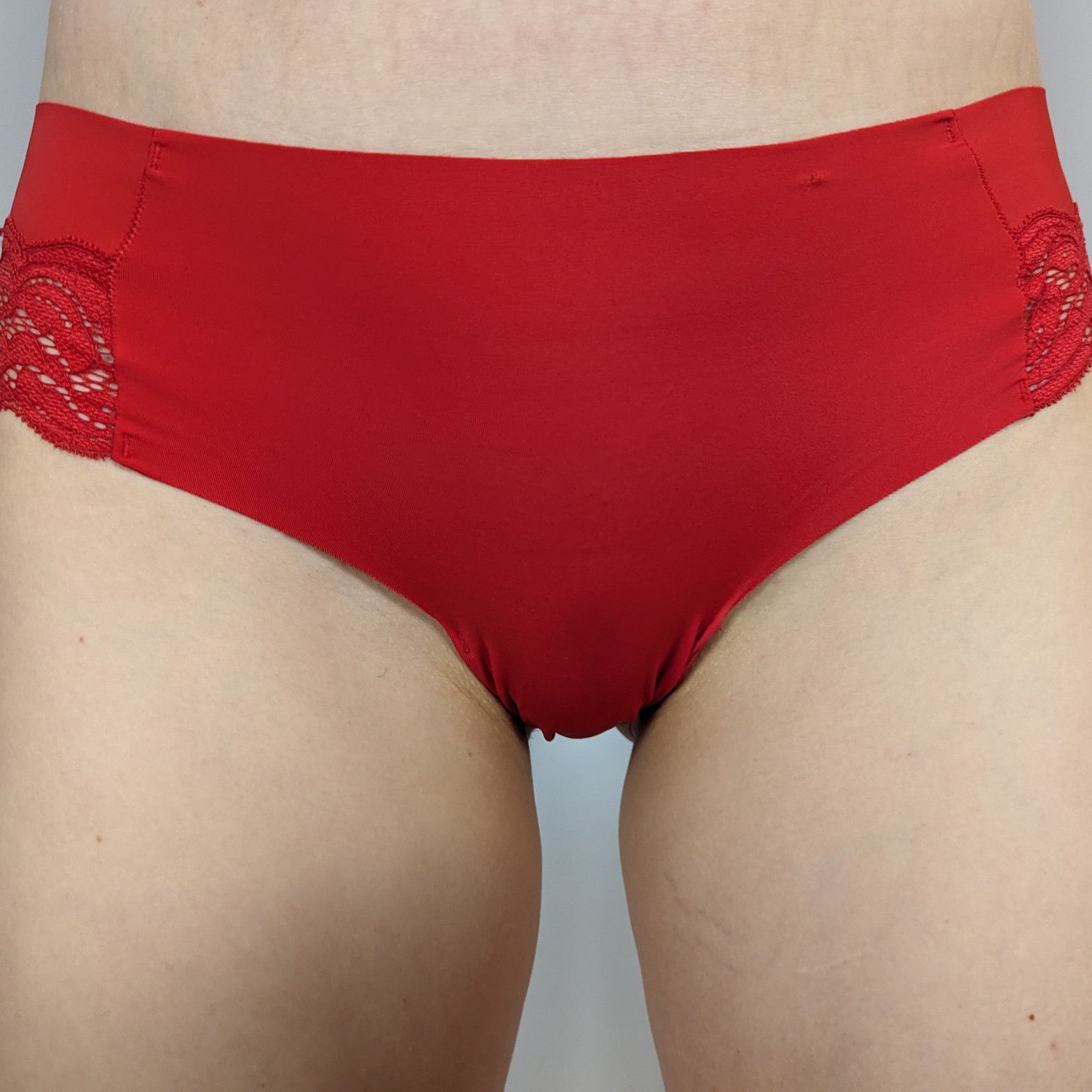 Red Worn Panties  TEMPORARILY UNAVAILABLE