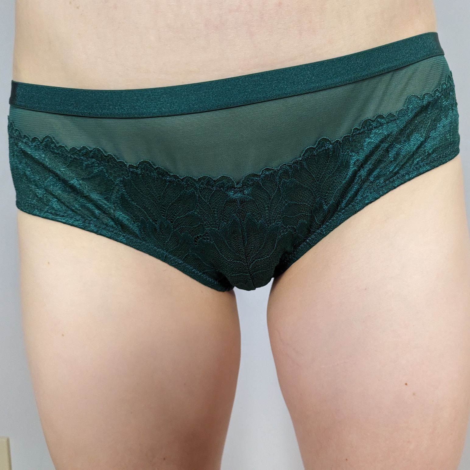 Dark Green Worn Panties  TEMPORARILY UNAVAILABLE