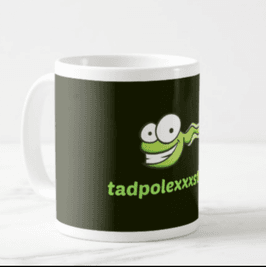 TadPoleXXXStudio coffee mug