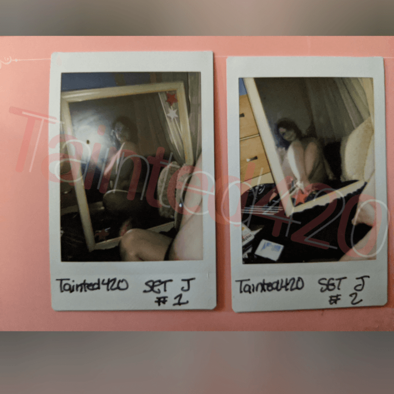 Tainted420 SET J polaroid set