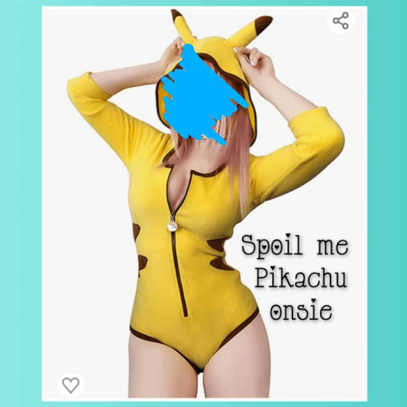 Pikachu onsie SPOIL ME