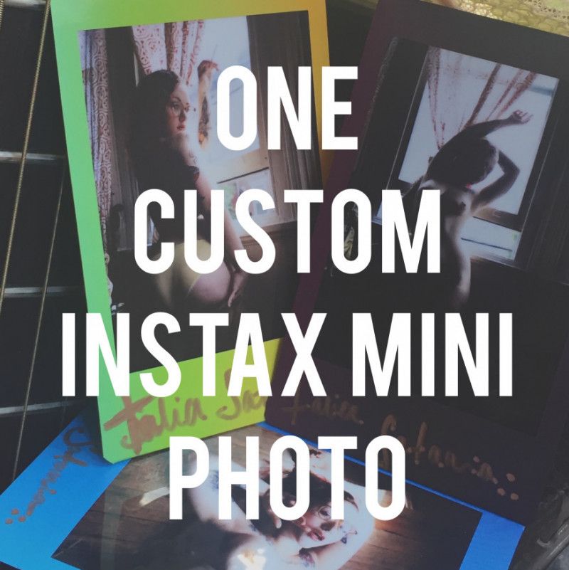 Custom Instax Mini Polaroid