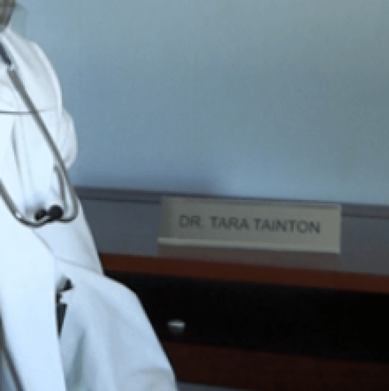 THE Dr Tara Tainton Name Plate