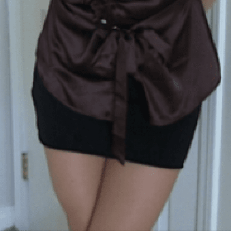 THE Black Mini Skirt