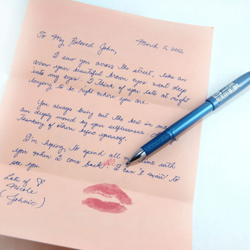 HAND WRITTEN LETTER TO YOU