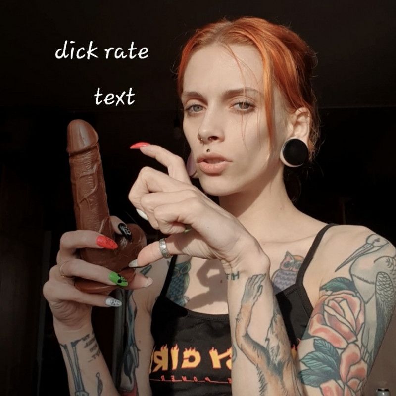 Rate dick text and photos