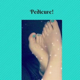 Treat me to a pedicure!