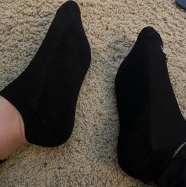 Black Workout Ankle Socks