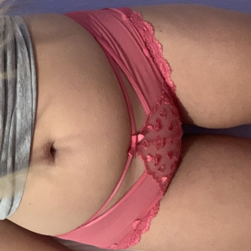 pink lacy panties