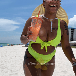 Neon Yellow Monokini