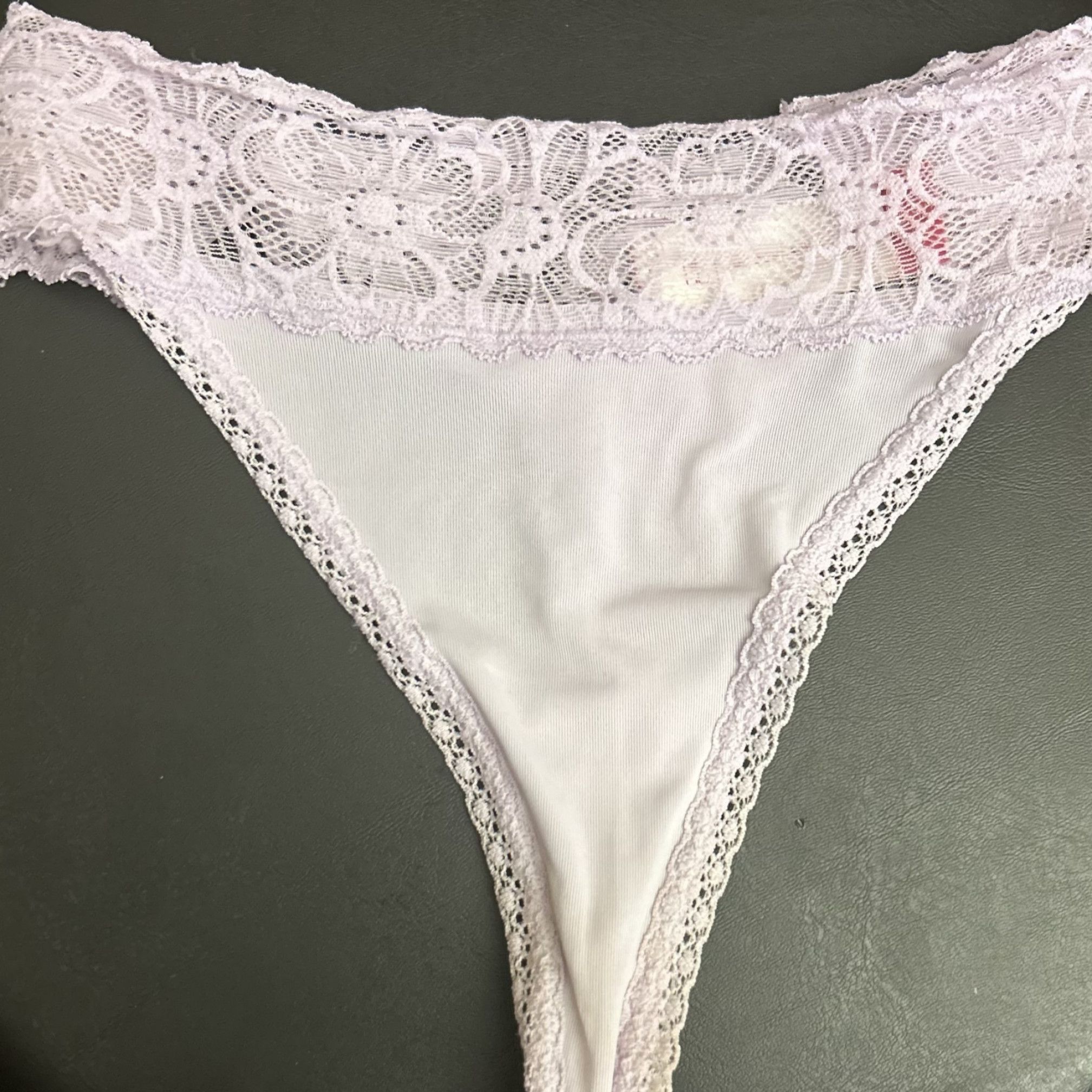 Light Purple Silk Thong