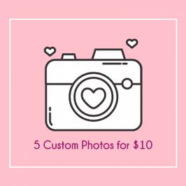 Set Of 5 Custom Photos