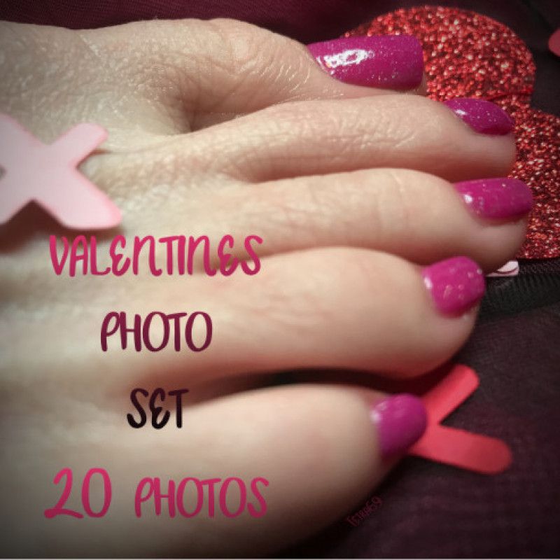 Valentines 2022 Feet Photo Set