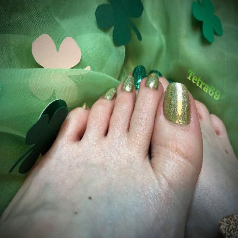 St Patrick's Day Feet Set 2022