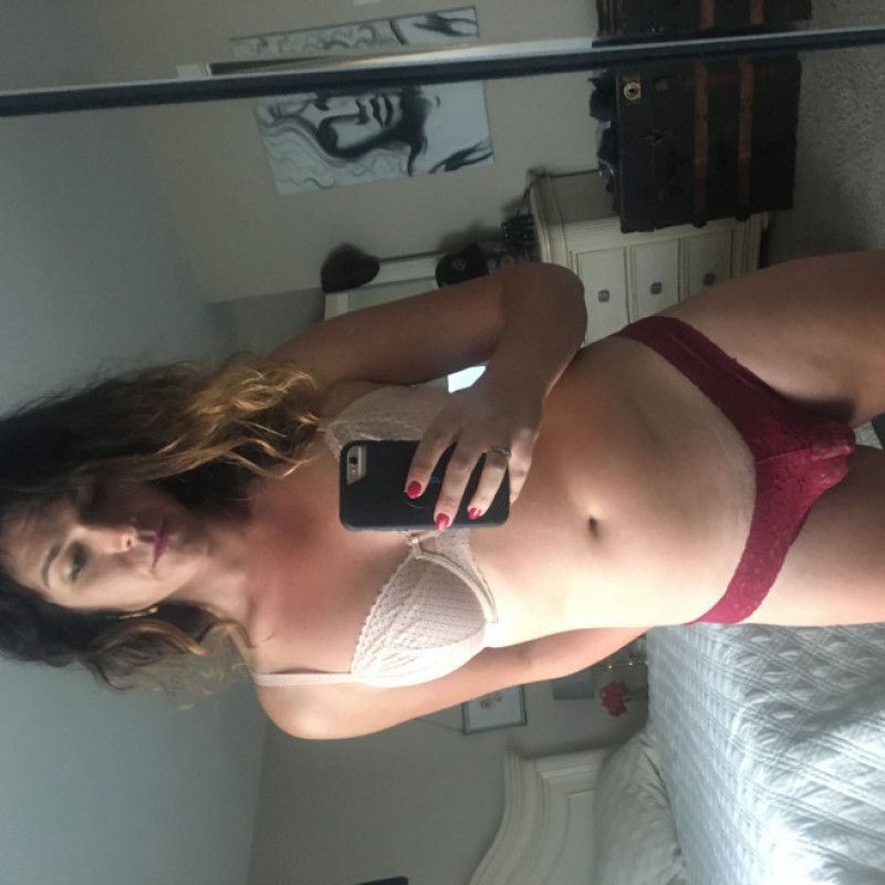 Burgundy Thong