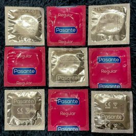 24 pack of used condoms