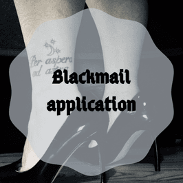 Blackmail application mp3