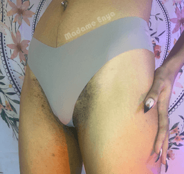 Gray Lightly Worn Panties