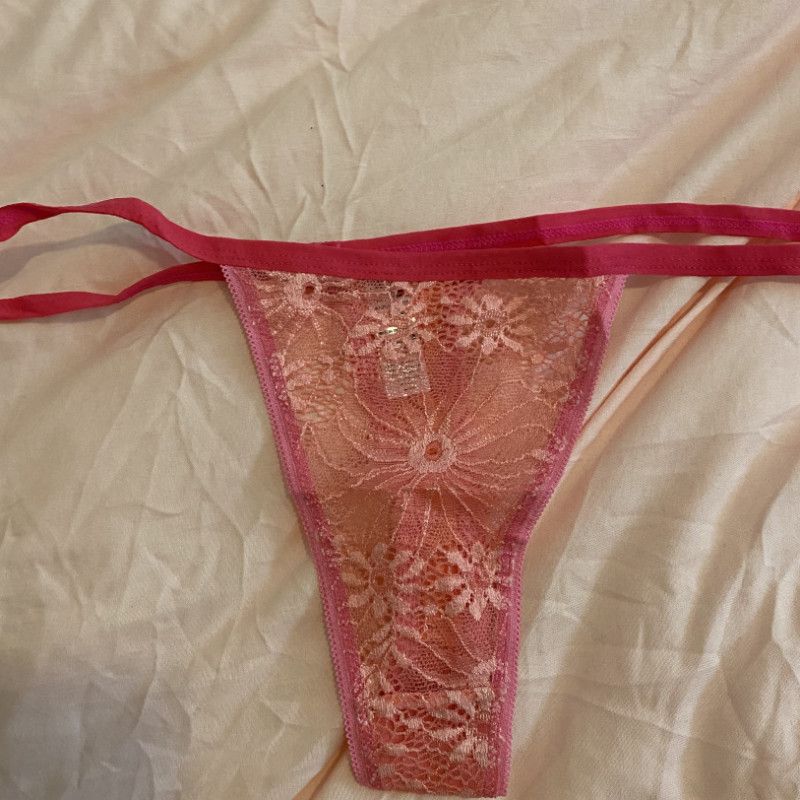 Pink Lace G String