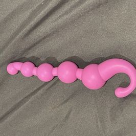 Pink Anal Bead Buttplug