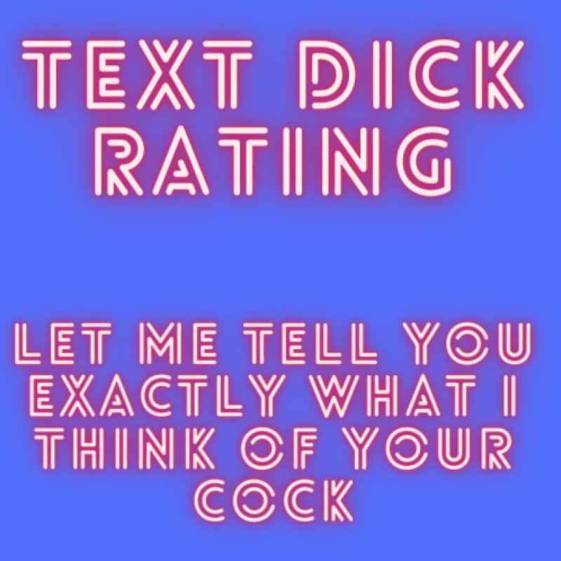 Text Dick Rating