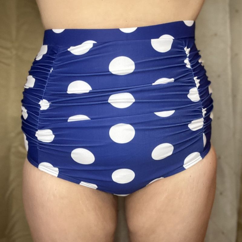 Polka dot bikini bottom