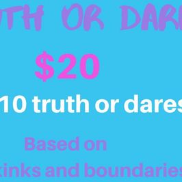 Truth or dare game