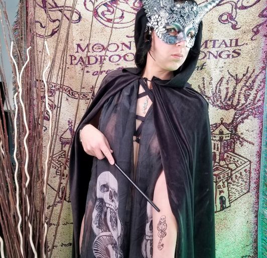 Harry Potter Death Eater Extra Pics 3: Scarf