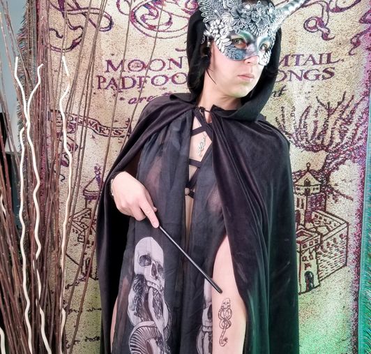 Harry Potter Death Eater Extra Pics 5: Cloak