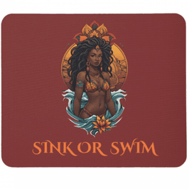 Sink or Swim Siren Mouse Pad