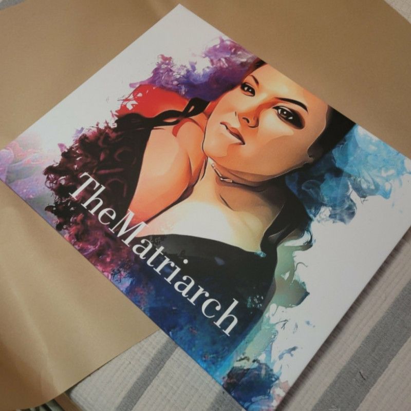 The Matriarch Original art custom canvas