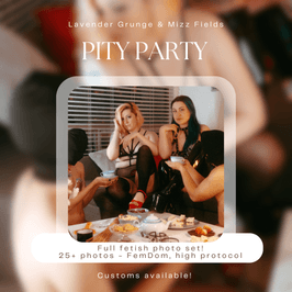 Pity Party Photo Set Ft Mizz Fields