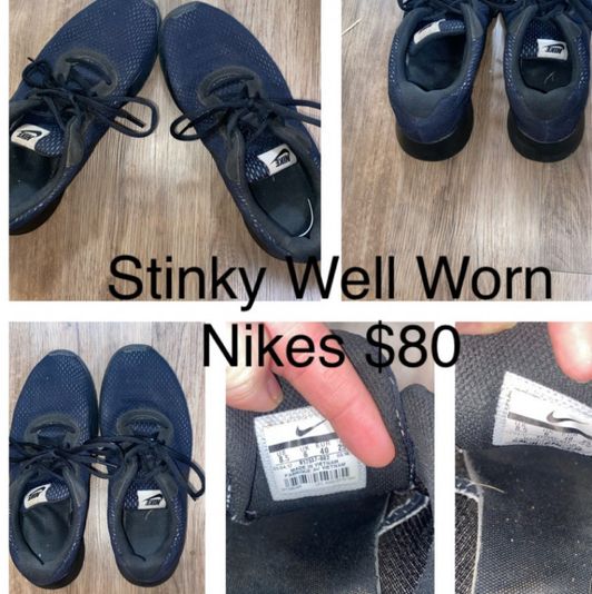 Stinky Well Work Nikes