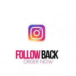 FOLLOW BACK on INSTAGRAM