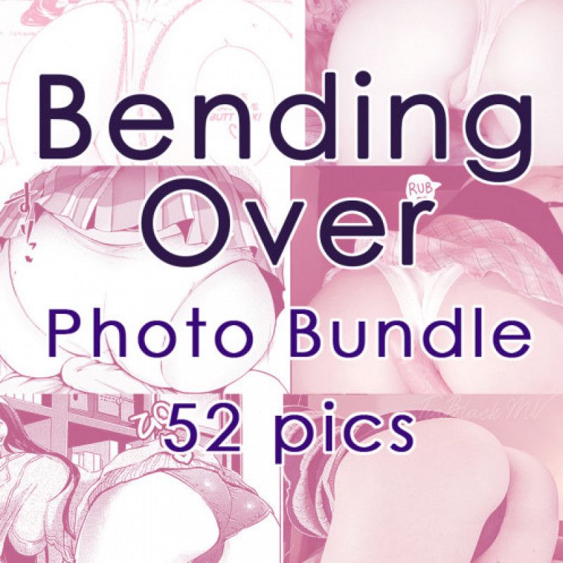 Explicit Bending Over Photo Bundle