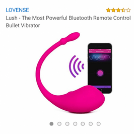 LOVENSE Lush Long Distance Control Vibe