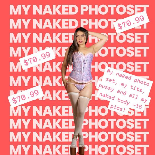 My naked photoset