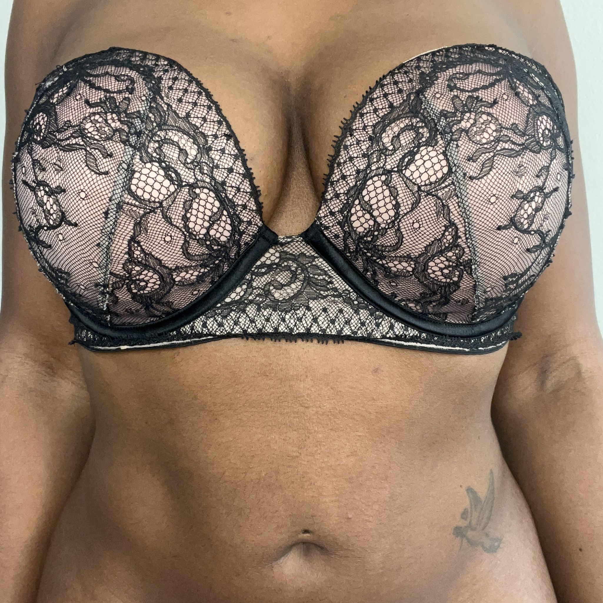 Lace Strapless Bra