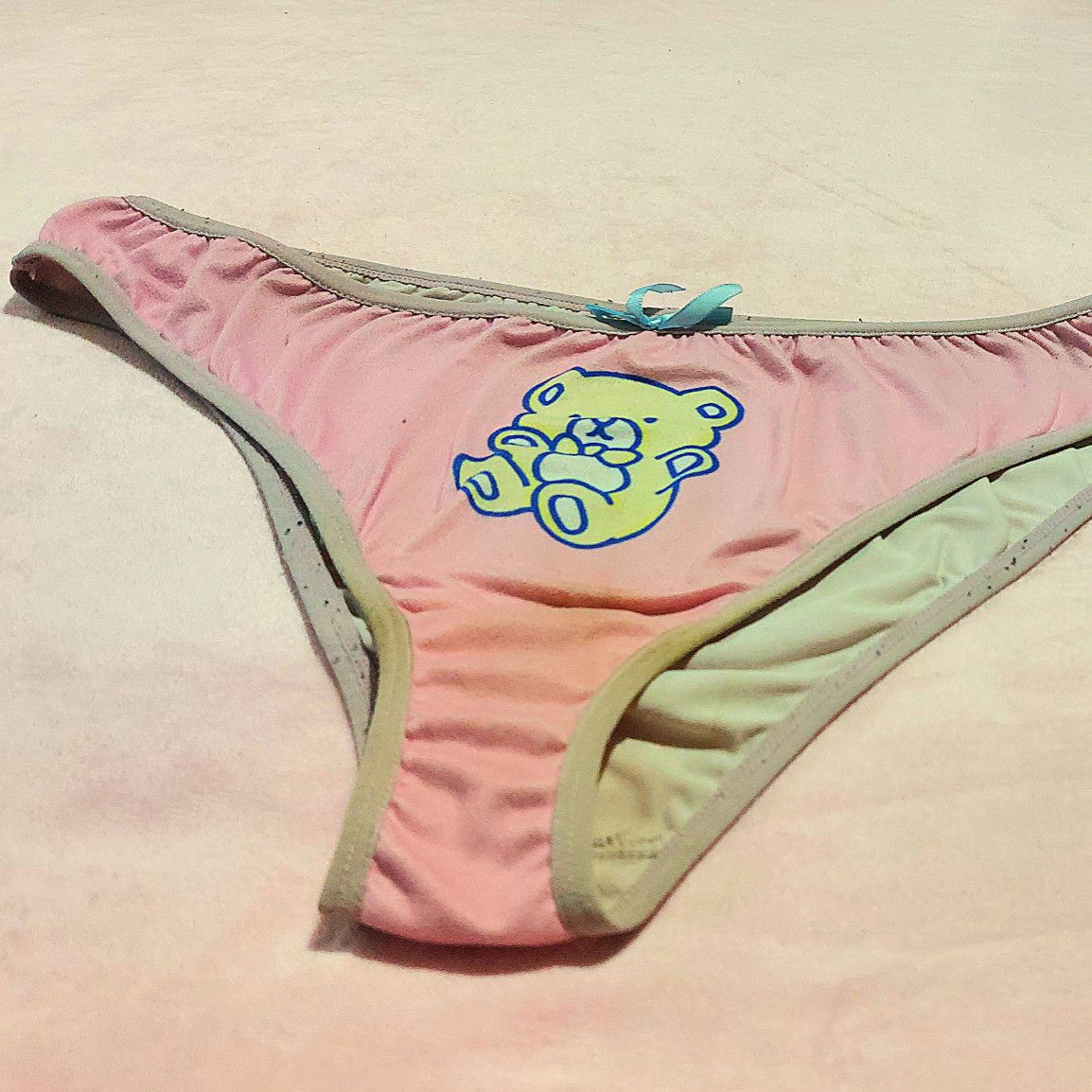 Worn Teddy Bear Panties aka knickers