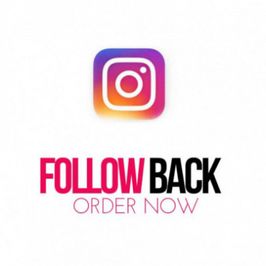 FOLLOW BACK on INSTAGRAM