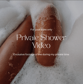 Exclusive Shower Video